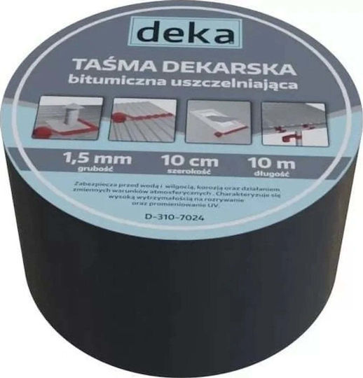 Roofing Sealing Tape Deka Alubutyl 10cm*10m Brick Red D-410-8004