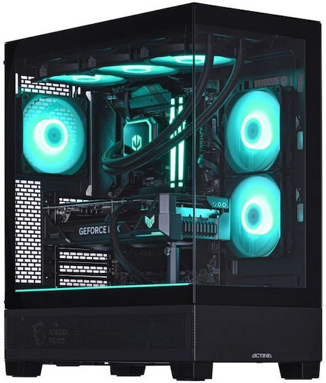 Actina Гейминг Настолен Компютър Ultra 7-270K Плюс 32GB DDR5 1TB SSD Radeon RX 9070 XT Без Операционна Система