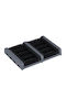 Shoe Scraper Relaxdays Gray Black 5.5x36x26cm 1.1kg