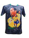 Men's Football Jersey Ronaldinho Black 1005-26