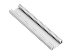 Gtv Aluminum Led Surface Mounted Profile Glass Silver 2m