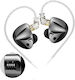 KZ Ακουστικά Ψείρες In Ear D-fi Μαύρα