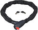 Relaxdays Bicycle Lock 100 Cm Chain Black 3.5x47x11.5 Cm 1.22 Kg