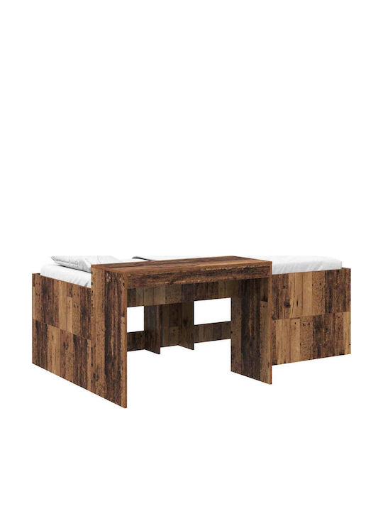 Kids Single Bed with Desk
