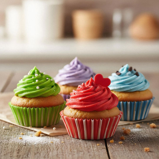 Alista Home Suport Din Hârtie Pentru Cupcake GLB_57168A 100 Bucăți