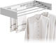 Alista Home Uscătoare Rufe Pliere De Perete Din Aluminiu Cu Lungimea Suportului De Uscare A Hainelor 1.15m