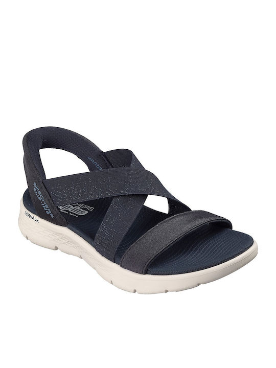 Go Walk Flex Γυναικεία Σανδάλια Navy Μπλε