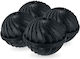 Set 4 Relaxdays Bile de Spălare Negre 9x10.5cm Reutilizabile Fără Detergent