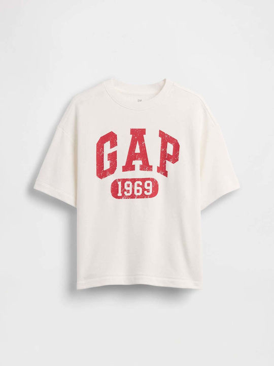 GAP Kids Long-Sleeved Blouse Off White