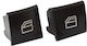 Mercedes W169 A-class 04-12 Window Switch Button Covers Left Panel 2 Pcs Set