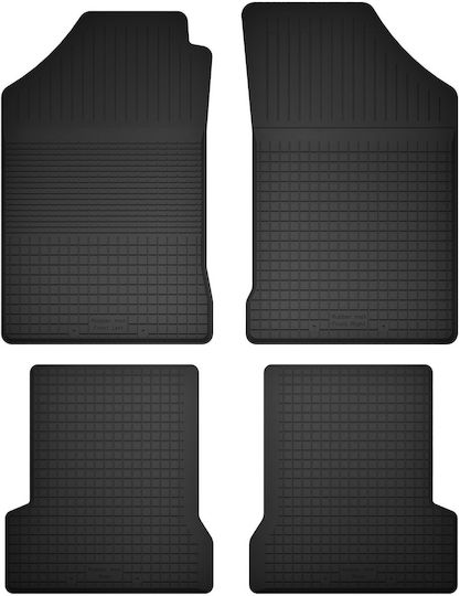 Car Rubber Mats Set 4 Pcs Universal Saab 900 Ii Hatchback Liftback 1994-1998