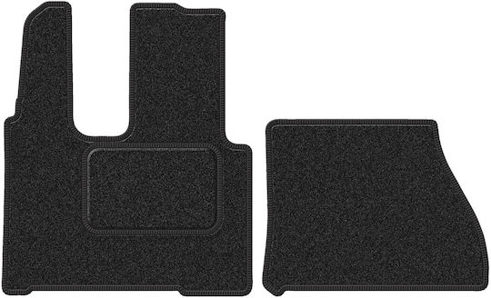Velour Car Mats Mercedes Actros Mp4 Wide Cabin 0 Anthracite