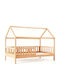 Dream Pat pentru copii Montessori Single Bej pentru saltea 90x190cm EK701,4