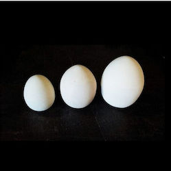 Egg Ceramic White Base 18cm