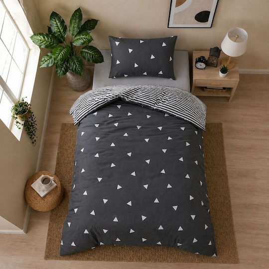 Eponj Home Подредба Едно 150x220 см Сиви