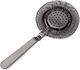 Black Bar Strainer with Foldable Handle O9 7x21cm 9721