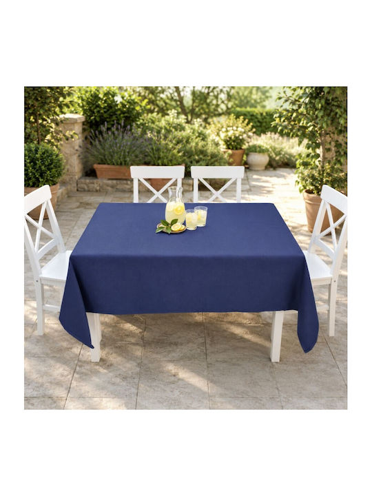 Pucioasa Față De Masă Din Bumbac Navy Blue 140x180 Cm