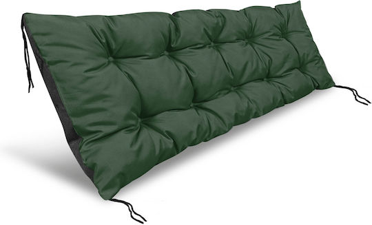 AIO Factory Wasserdichtes Gartenstuhlkissen Sitzbank-Kissen Grün 50x120cm