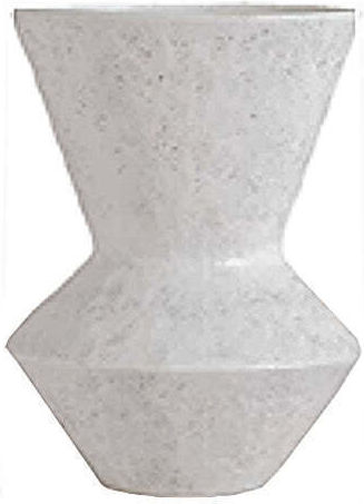 Zaros Zaros Dekorative Keramik Vasen Orange 20x20xH26,5cm