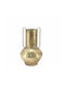 Zaros Zaros Dekoratives Metallisches Gold Vasen 21x21xH34cm