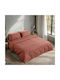 Beauty Home Art 1230 Set of Pillowcases with Envelope Cover in Rotten Apple Colour 53x73cm 1230MX-Rotten