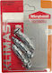 Wkręt-met Galvanized Drywall Screw with Diameter M6 and Length 58mm 3 Pieces