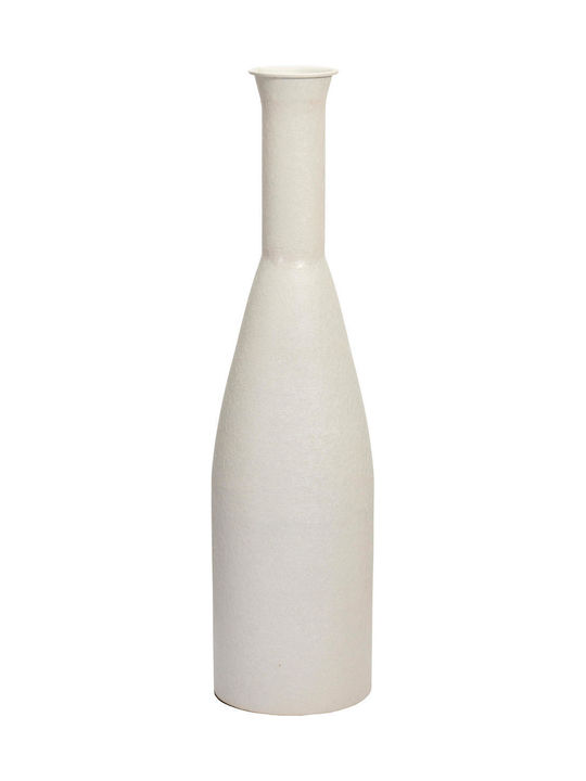 Koopman Vază Decorativă Metalică Bej 12xÎh49cm