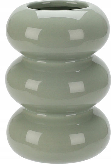 Koopman Vază Decorativă Ceramică Gri H10cm