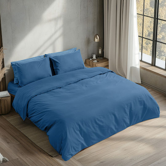 Beauty Home Едноспално Завивка 160x230см 1230 Син 150 GSM