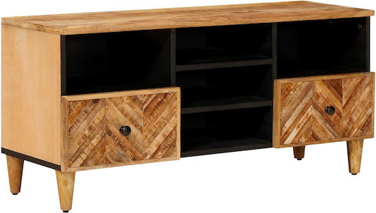 Comodă Dormitor din Lemn Maro 100x33.5x46 cm