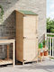 Hölzernes Gartenhaus M0.595xP0.56xH1.765m