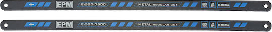 Bi-metal Single-sided Saw Blade 300*12.5/24t 2 Pieces E-550-7500