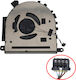Ανεμιστηράκι Laptop Cpu Cooling Fan Lenovo Ideapad Slim 3 14irh10 83k0 14irh10r 83k3 14ahp10 83k9 14arp10 83k6 14iru10 83kc 5f10s14202 5f10s14201 Dfs5l22h15b85t 4pin Κωδ.81678