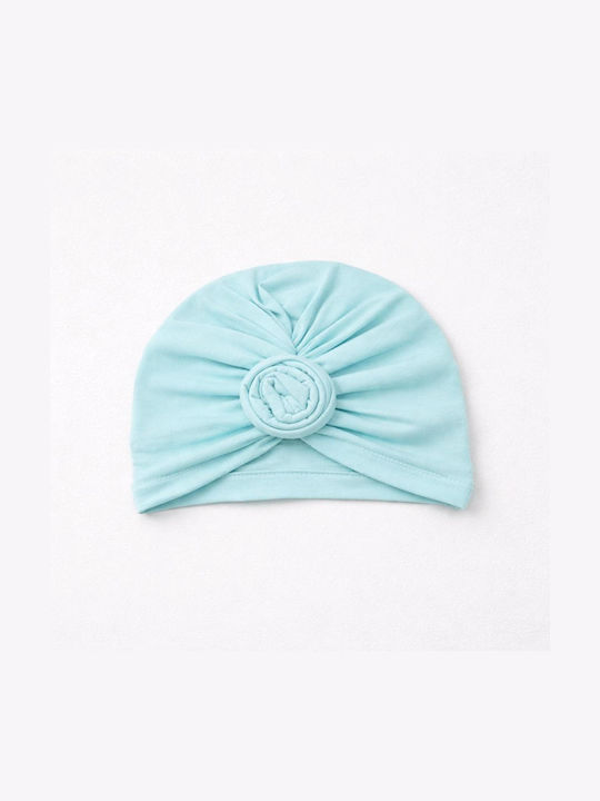 Kamtex Baby Turban In Turquoise Colour
