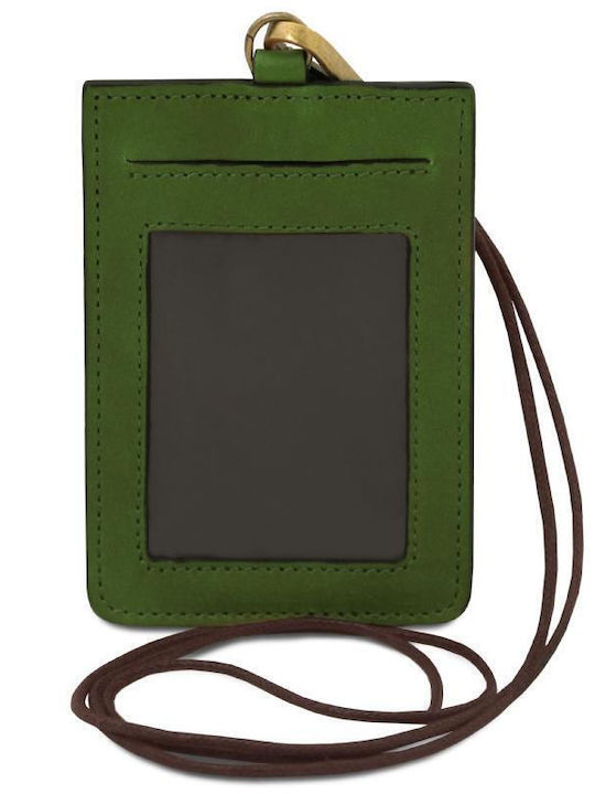 Tuscany Leather Leder Herrenbrieftasche Reise Grün