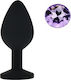 Guilty Toys Plug Anal Mediu Negru