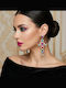 Grekas Dangle Earrings with Stones