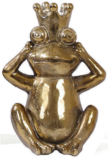 King Frog Deco Gold 23cm