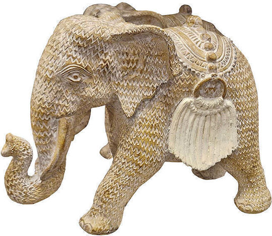 Zaros Zaros Dekorative Elefant aus Stein 24x18,5x11,5cm