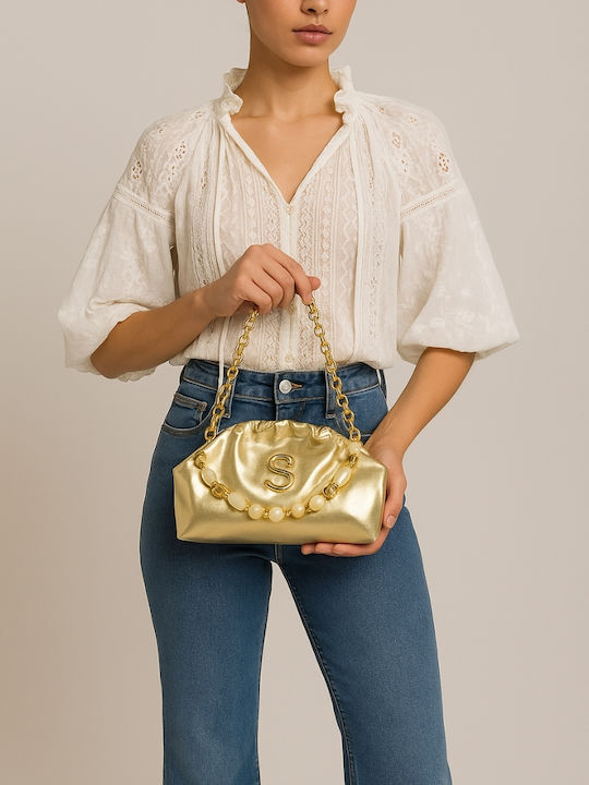 Zouzou Women's Shoulder Bag Gold