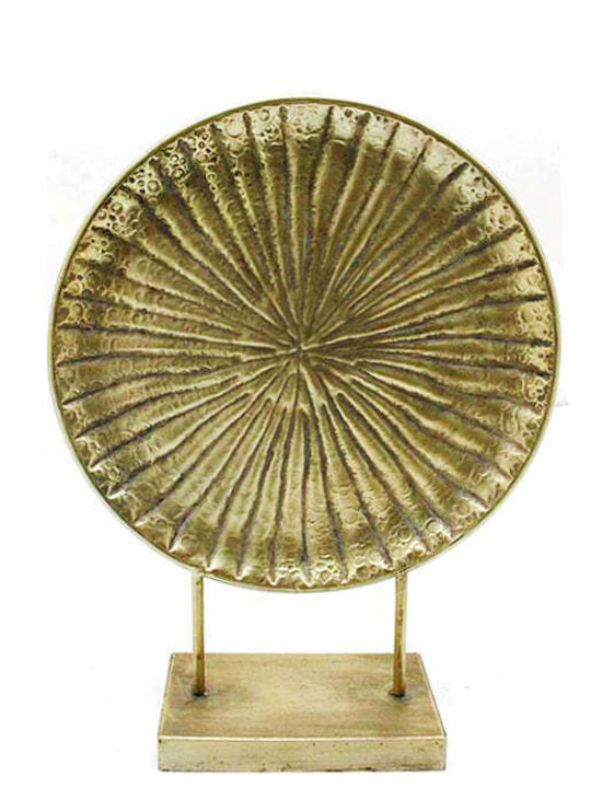 Zaros Decorative Platter Gold 42.5cm