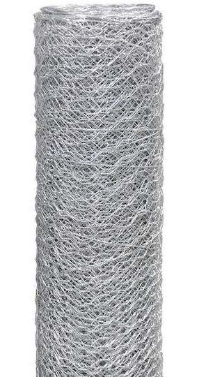 Hexagonal Galvanized Mesh 100cm*25mesh 13mm Opening 0.7mm Wire 25 M S-b 29401590