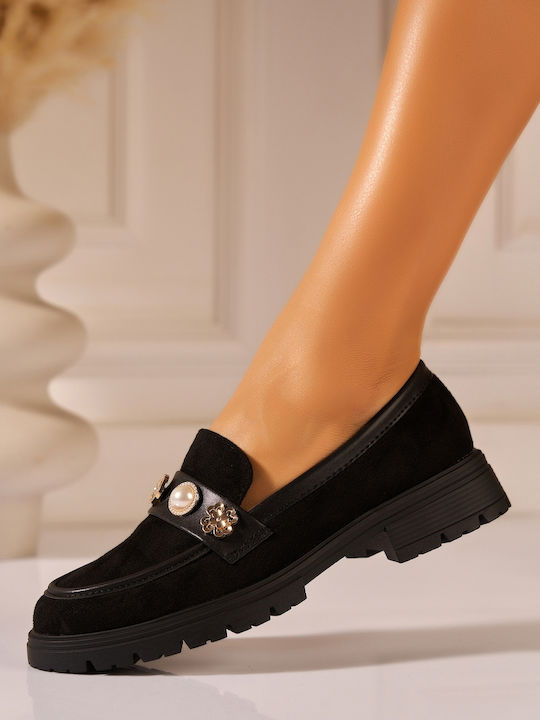 Seastar Shoes Mocasini De Damă În Culoare Neagră