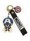 Schlüsselanhänger Gummi Super Action-Helden Captain America
