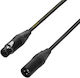 Adam Hall XLR Cable Male to XLR Female Black 5m