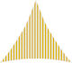 vidaXL Триъгълен Shade Sail 4м
