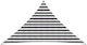 vidaXL Triangle Shade Sail 2.5x3.5x3.5m