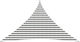 vidaXL Dreieck Sonnensegel Grau 4x5.8x5.8m