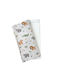 Tiny Toes Set Baby Cradle Cotton White Sheets 70x100cm 2 Pieces