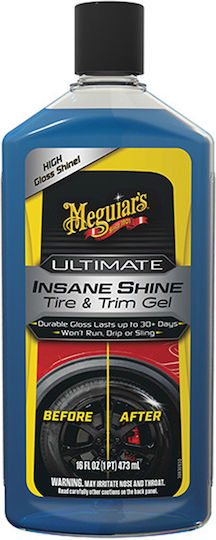 Meguiar's Ultimate Insane Shine Pastă de Curățare / Lustruire / Protecție pentru Anvelope Auto 473ml